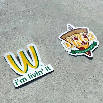 11th&2nd Original Stickers